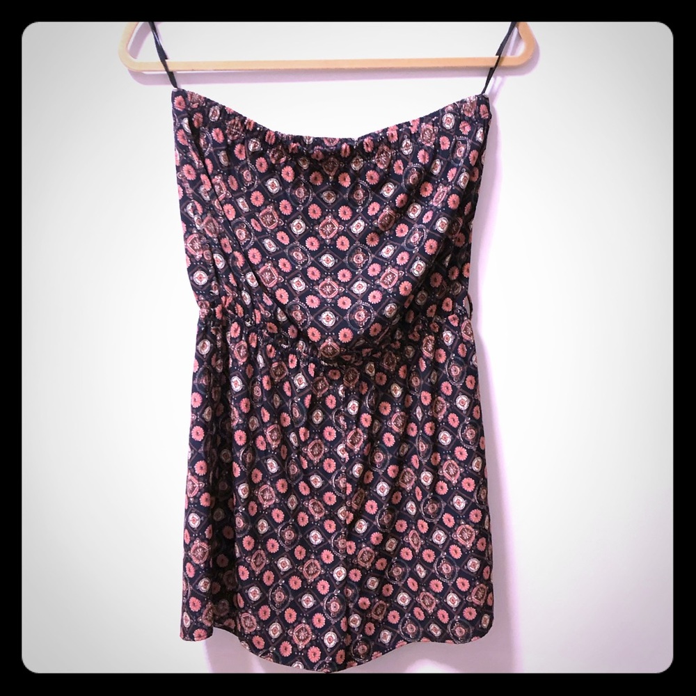 EUC STUNNING Silk romper!!